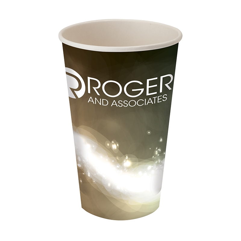 16oz single wall paper drinking cup