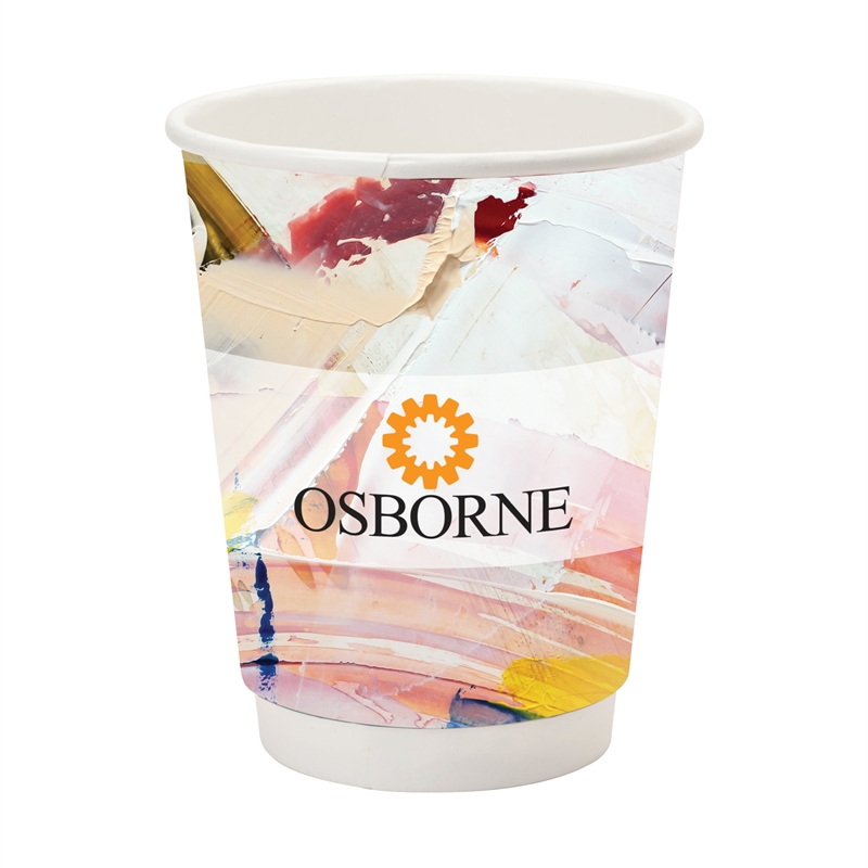 12oz double wall paper drinking cup