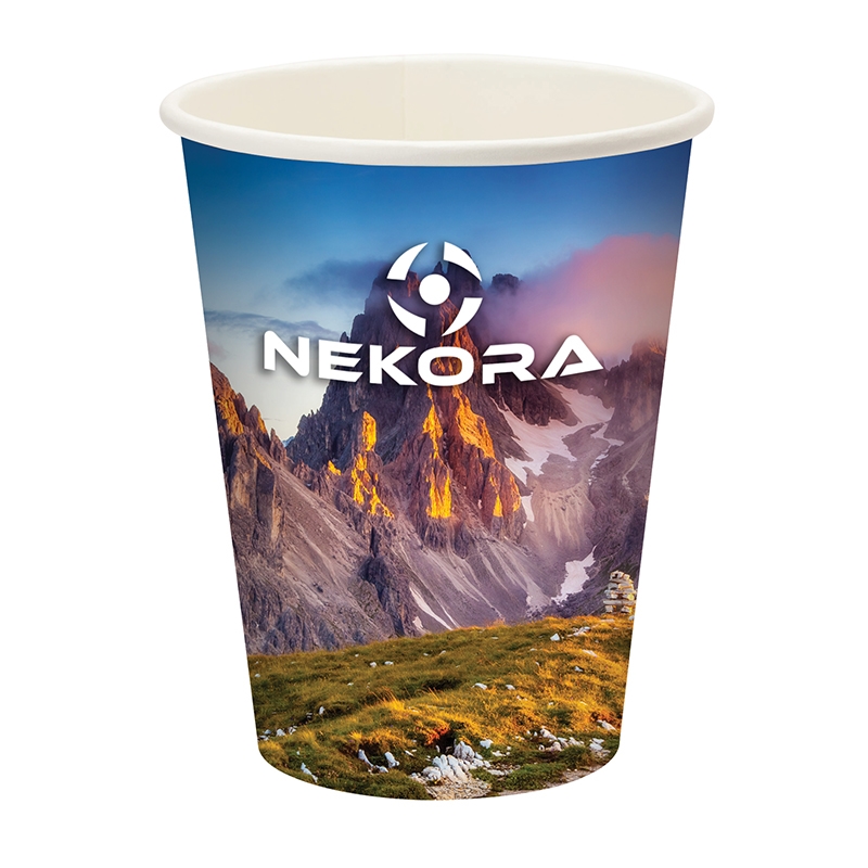 12oz single wall paper drinking cup